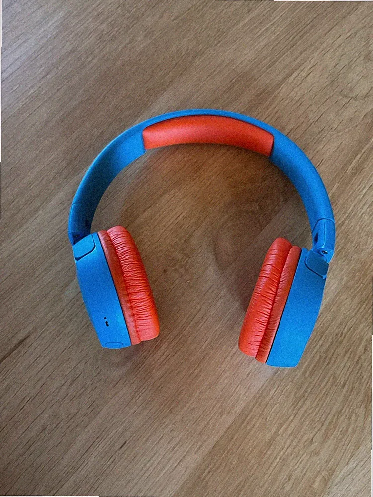 JBL Kinder Wireless Bluetooth Kopfhörer, Blau Orange