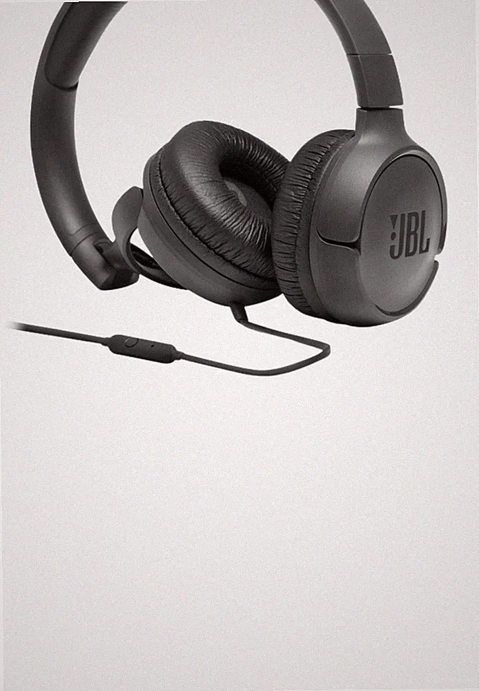 JBL Kopfhörer Tune 500 Kabelgebunden On-Ear Headphones Headset JBLT500BLK