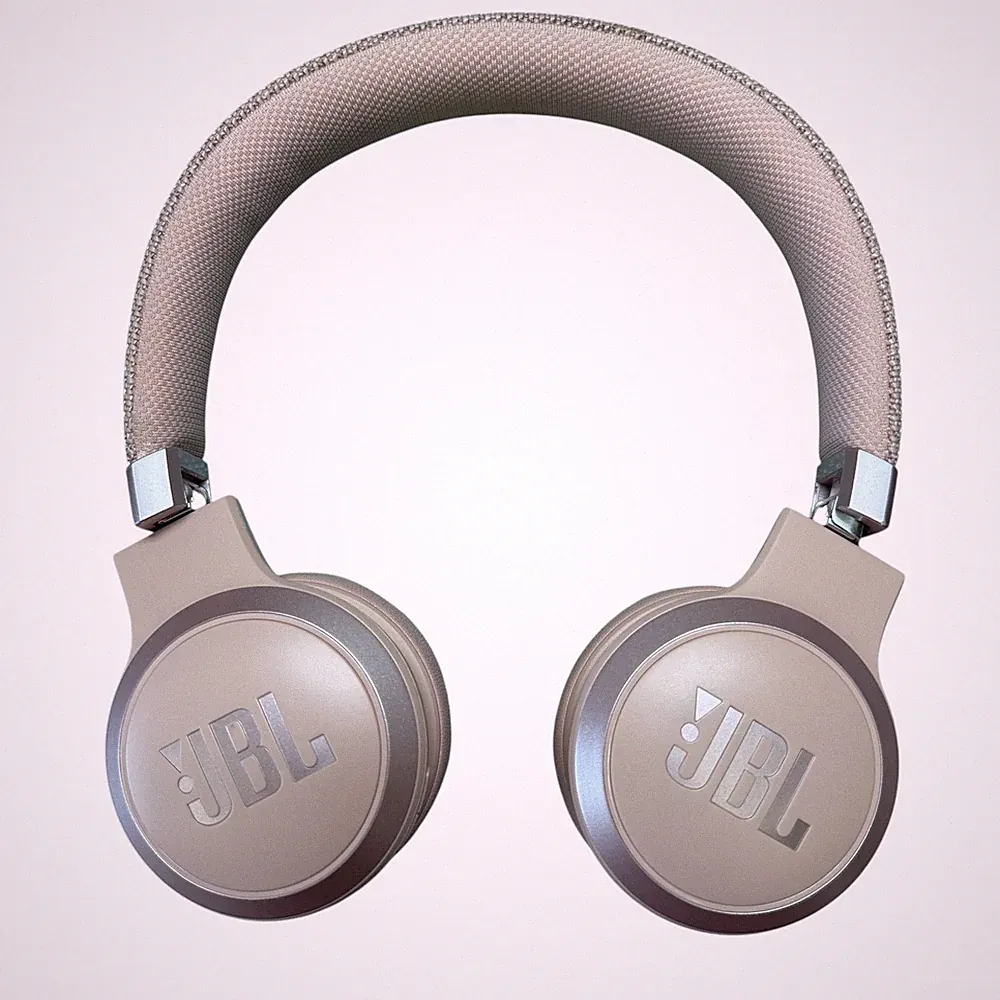 JBL Live 460 NC kabelloser On-Ear Bluetooth-Kopfhörer - Rosa – Mit Noise-Cancell