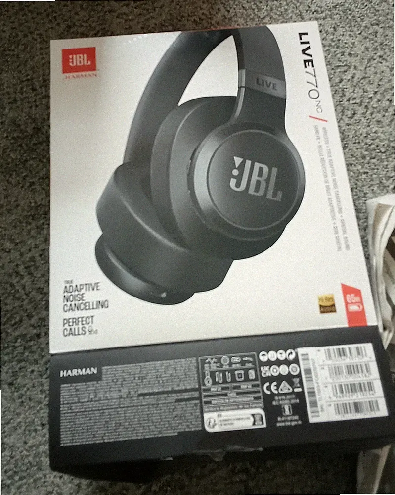 JBL Live 770NC, On-ear Kopfhörer Schwarz