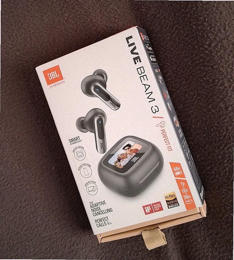 JBL Live Beam 3 In-Ear-Kopfhörer Bluetooth schwarz