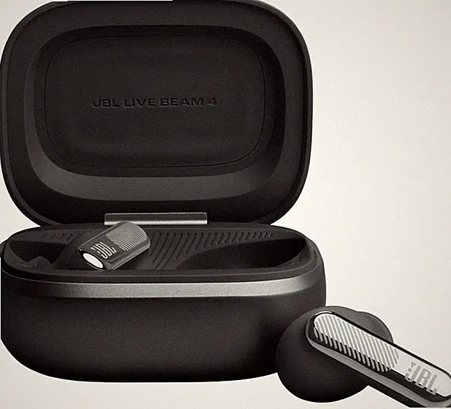 JBL Live Beam 4, Kabellose Noise-Cancelling-Ohrhörer, Hi-Res Audio, Smart Chargi