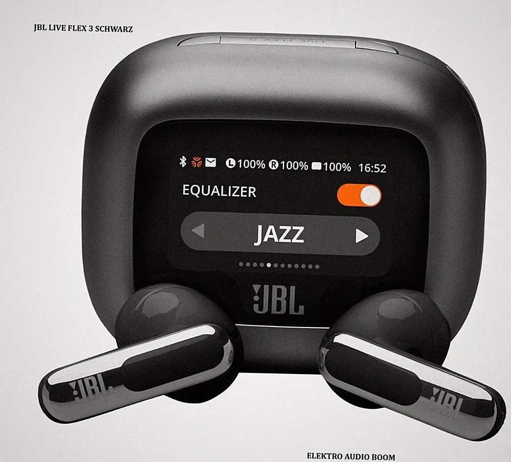 JBL LIVE FLEX 3 Schwarz⚫⚫⚫ Bluetooth Kopfhörer⚫⚫⚫⚫⚫