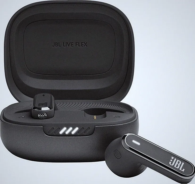 JBL Live Flex True Wireless In-Ear Kopfhörer Schwarz ANC Bluetooth 40 Std.