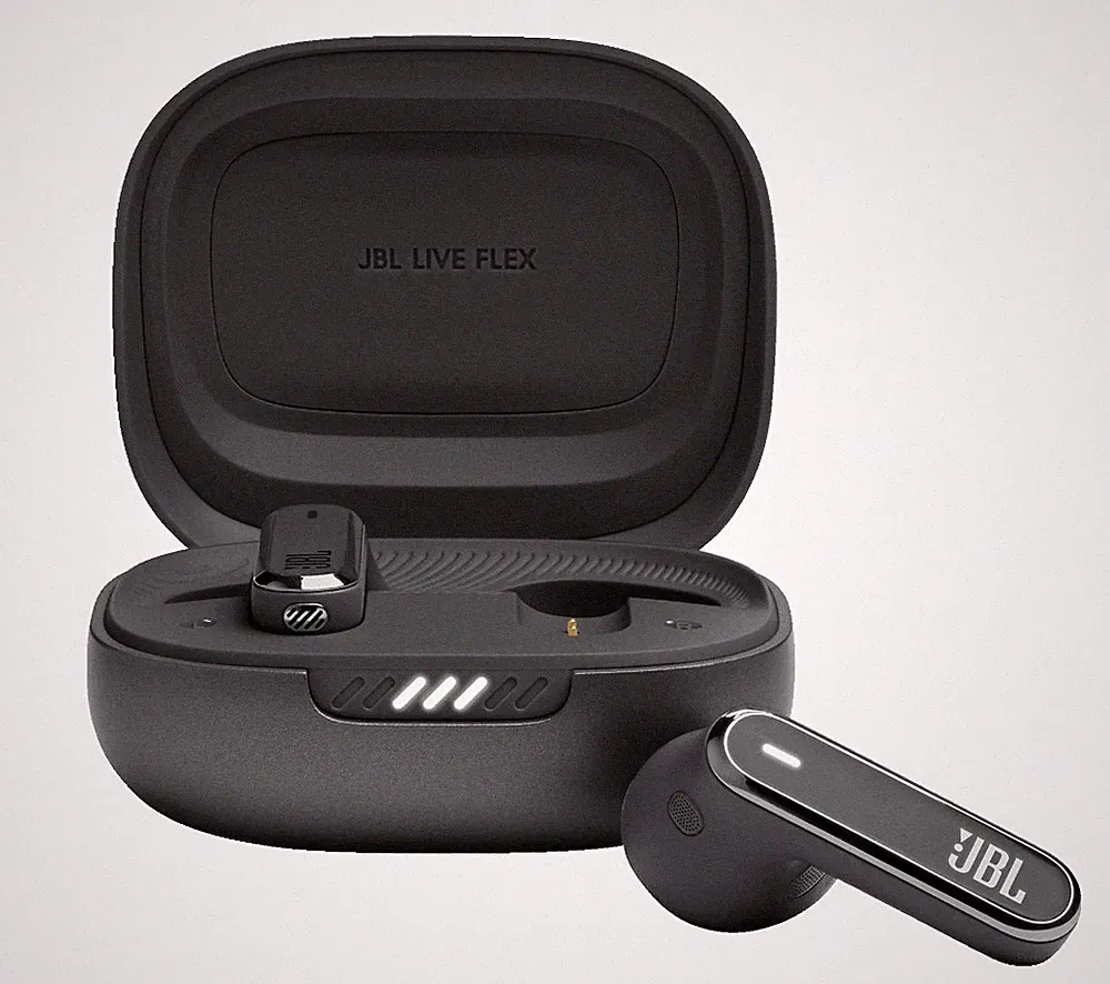 JBL Live Flex True Wireless Kopfhörer Schwarz
