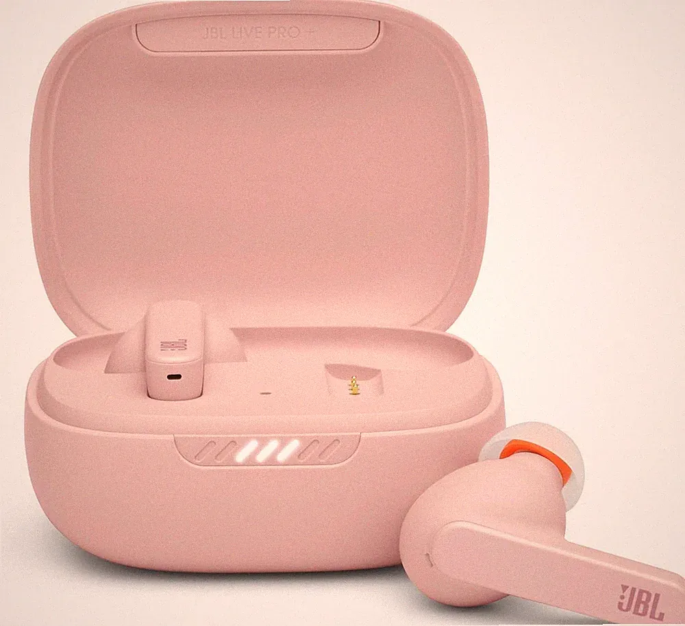 JBL Live Pro+ TWS – Kabellose In-Ear-Kopfhörer mit Noise Cancelling in Pink