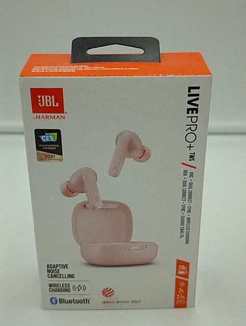 JBL Live Pro+ TWS – Kabellose In-Ear-Kopfhörer mit Noise Cancelling in Rosa 0.25