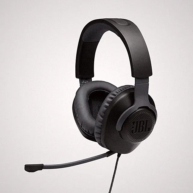 JBL Quantum 100 Over-Ear Gaming Headset Schwarz kabelgebunden PC Konsole
