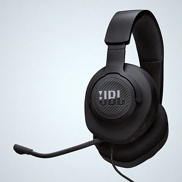 JBL Quantum 100M2 Kabelgebundenes Over-Ear Gaming Headset QuantumSOUND Schwarz