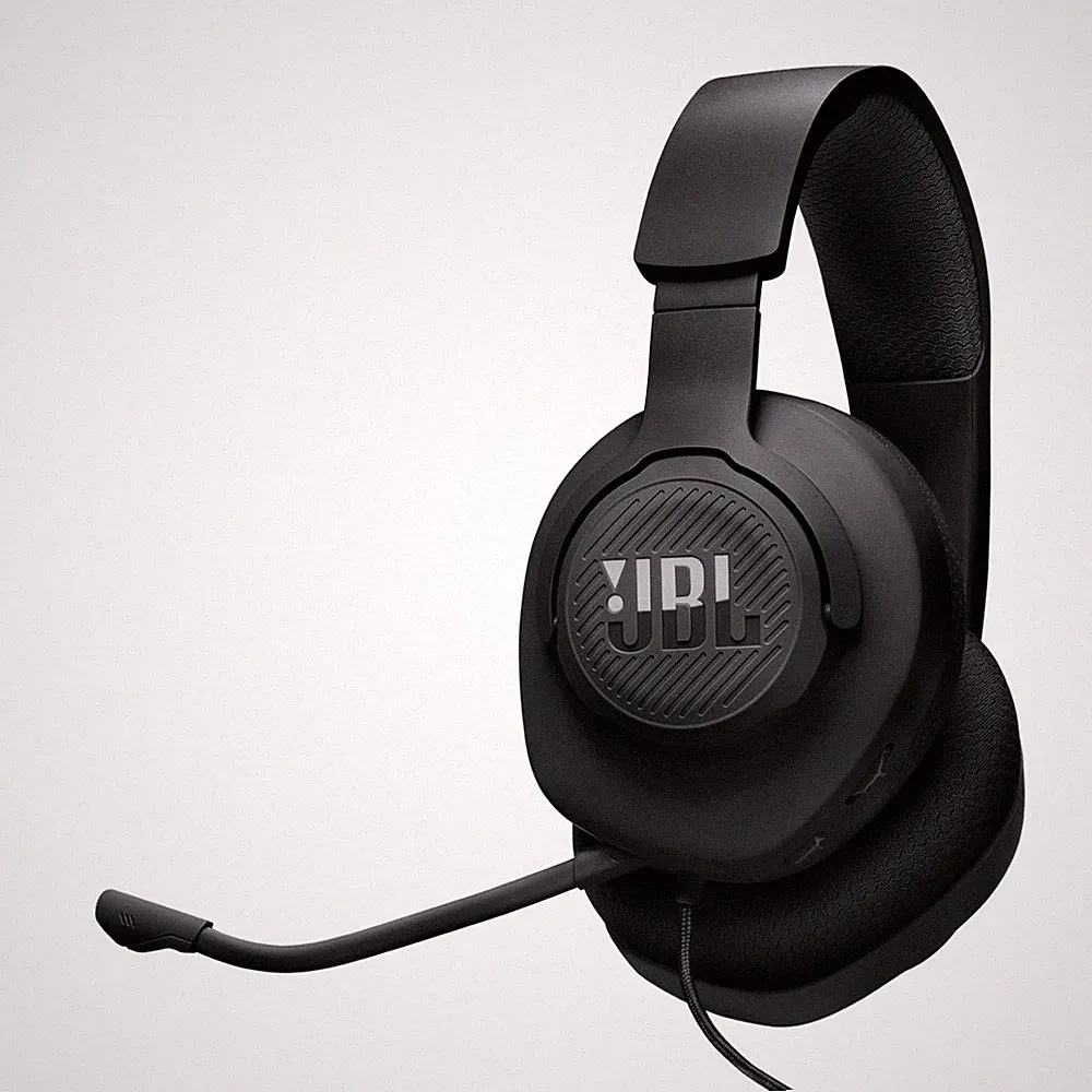 JBL Quantum 100M2 Over-Ear Gaming Headset Schwarz kabelgebunden PC Konsole