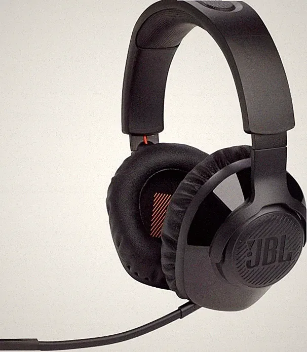 JBL Quantum 350 – kabellose Over-Ear-Kopfhörer in Schwarz