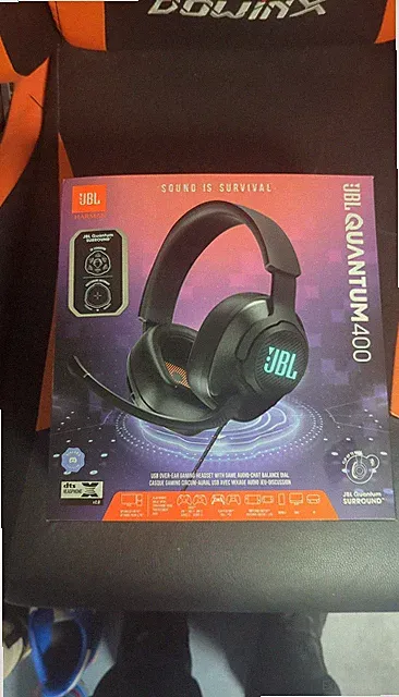 JBL Quantum 400 Gaming Headset Schwarz Over-ear kabelgebunden