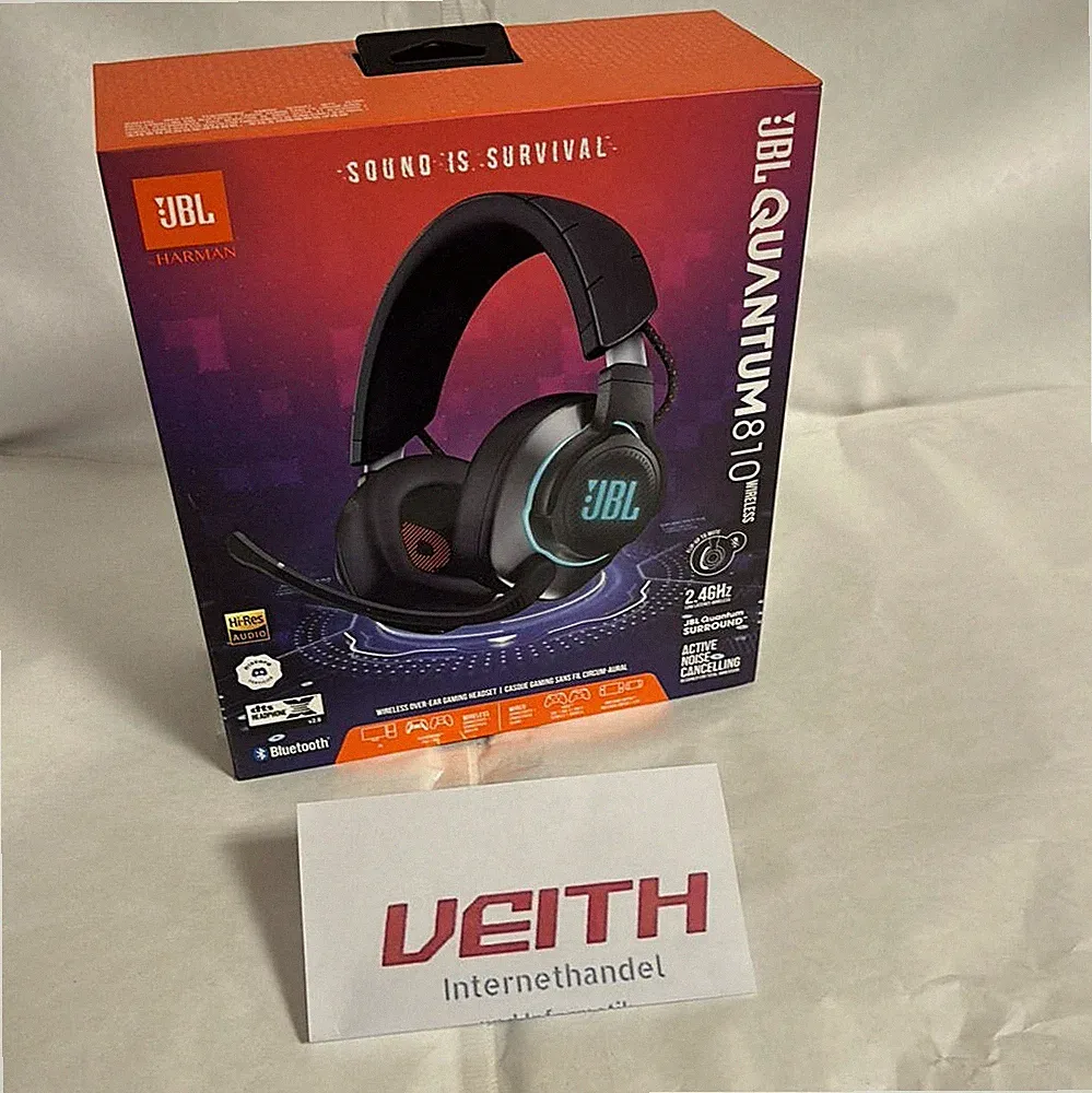JBL Quantum 810 Over-Ear Gaming Kopfhörer – NEU & OVP ✔️