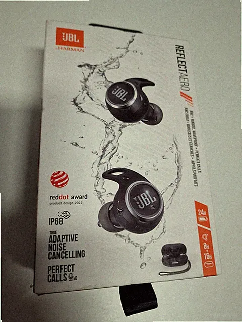 JBL Reflect Aero In-Ear Ohrhörer –True Adaptive Noise Cancelling Technologie
