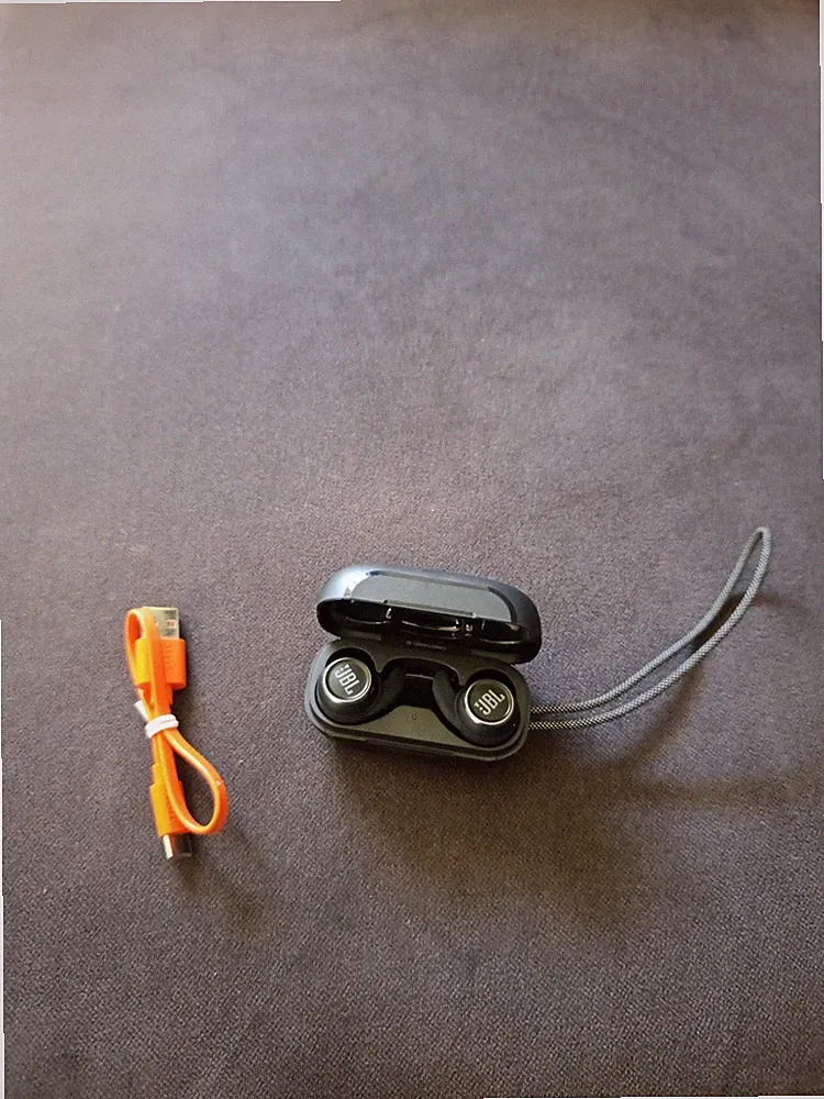 JBL Reflect Mini NC True-Wireless In-Ear-Sportkopfhörer, Wasserdicht, Schwarz
