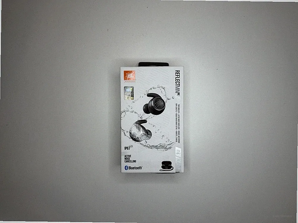 JBL Reflect Mini NC True-Wireless In-Ear-Sportkopfhörer, Wasserdicht, Schwarz