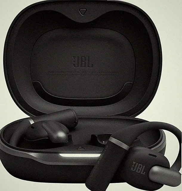 JBL Sense Pro Kabellose Open-Ear-Kopfhörer, Hi-Res Audio, 38 Stunden Spielzeit