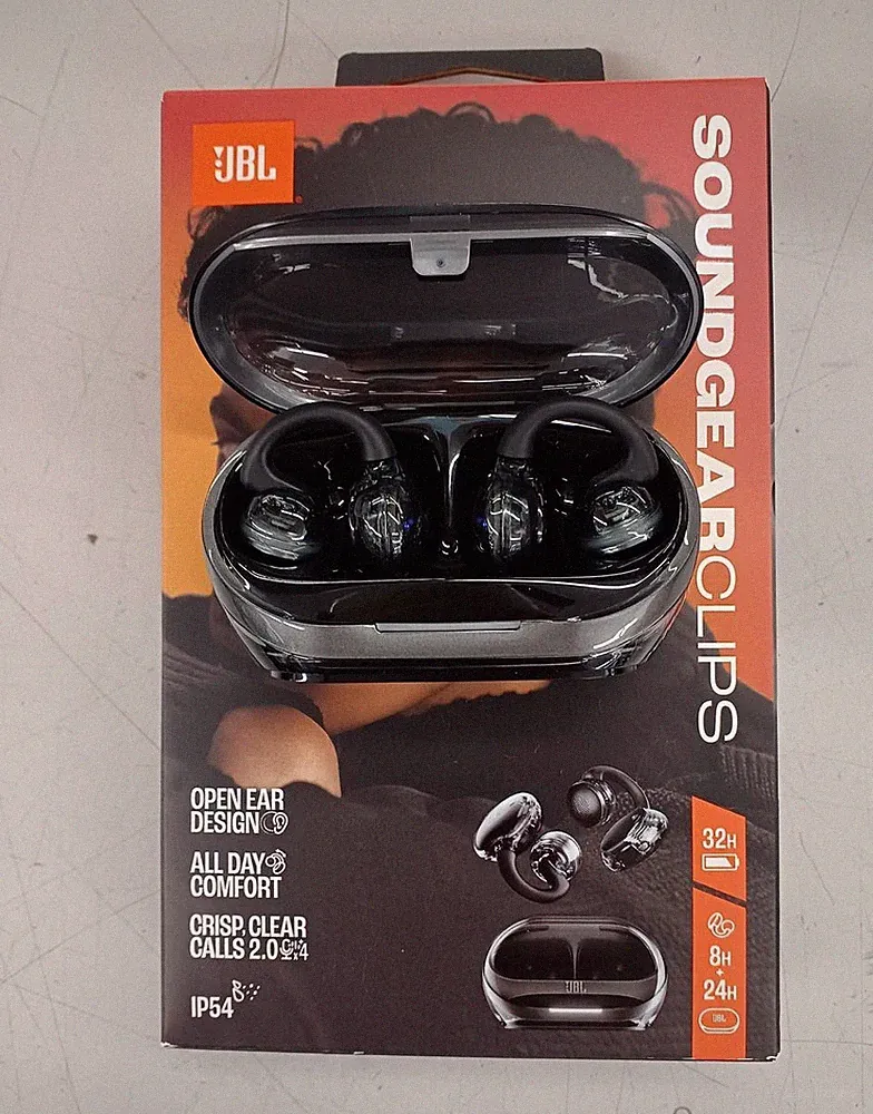JBL SOUNDGEARCLIPS Wireless Kopfhörer Nackenbügel Bluetooth Schwarz