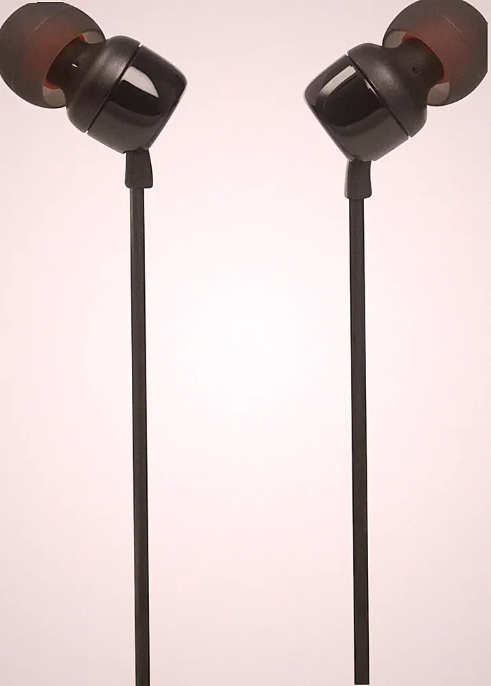 JBL T-110, Mit Kabel, In-Ear-Kopfhörer, Schwarz