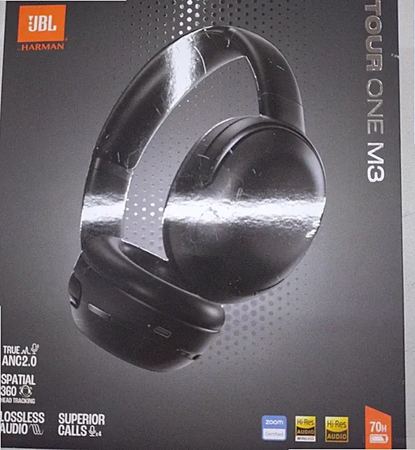 JBL Tour One M3 Hi‐Res ANC Bluetooth 70h Akku Premium Kopfhörer Gebraucht