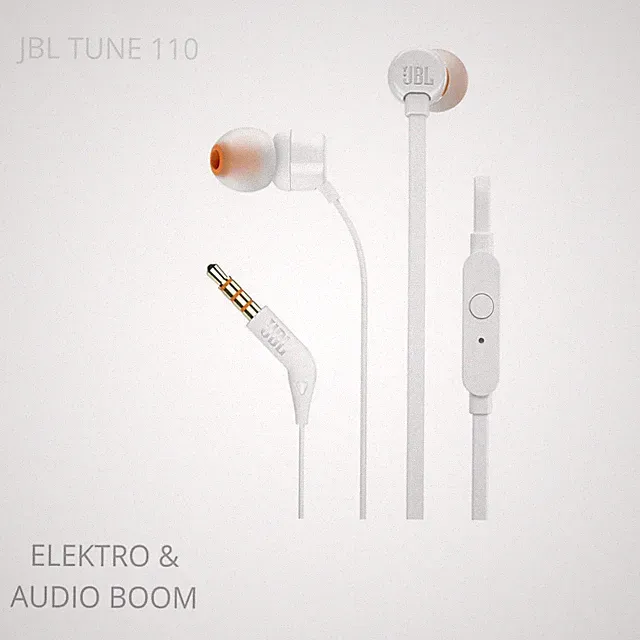 JBL TUNE 110 In-Ear-Kopf­hö­rer JBLT110WHT⚪⚪⚪⚪🎶🎶🎶👍👍