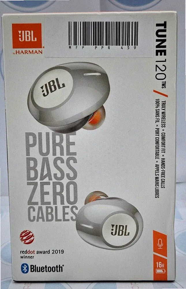 JBL TUNE 120 TWS In-Ear True Wireless Bluetooth Kopfhörer – Kabellose Ohrhörer
