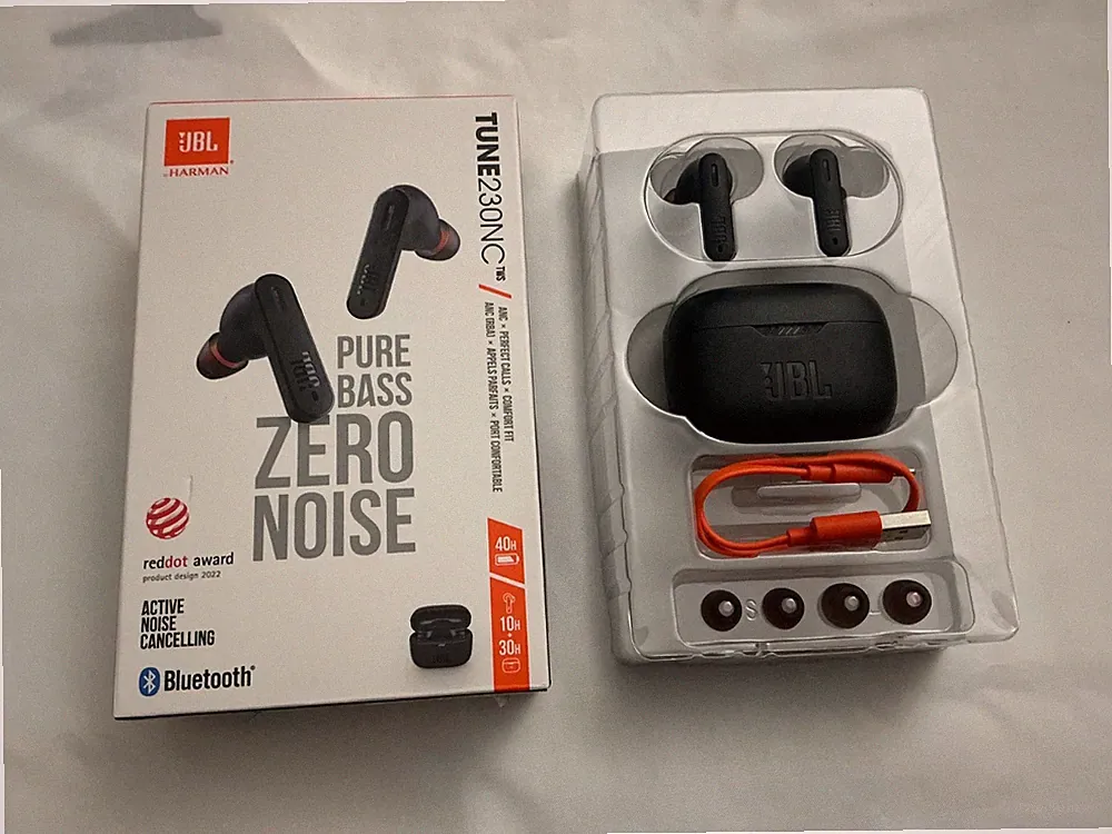 JBL Tune 230NC True Wireless InEar Kopfhörer schwarz sehr gut