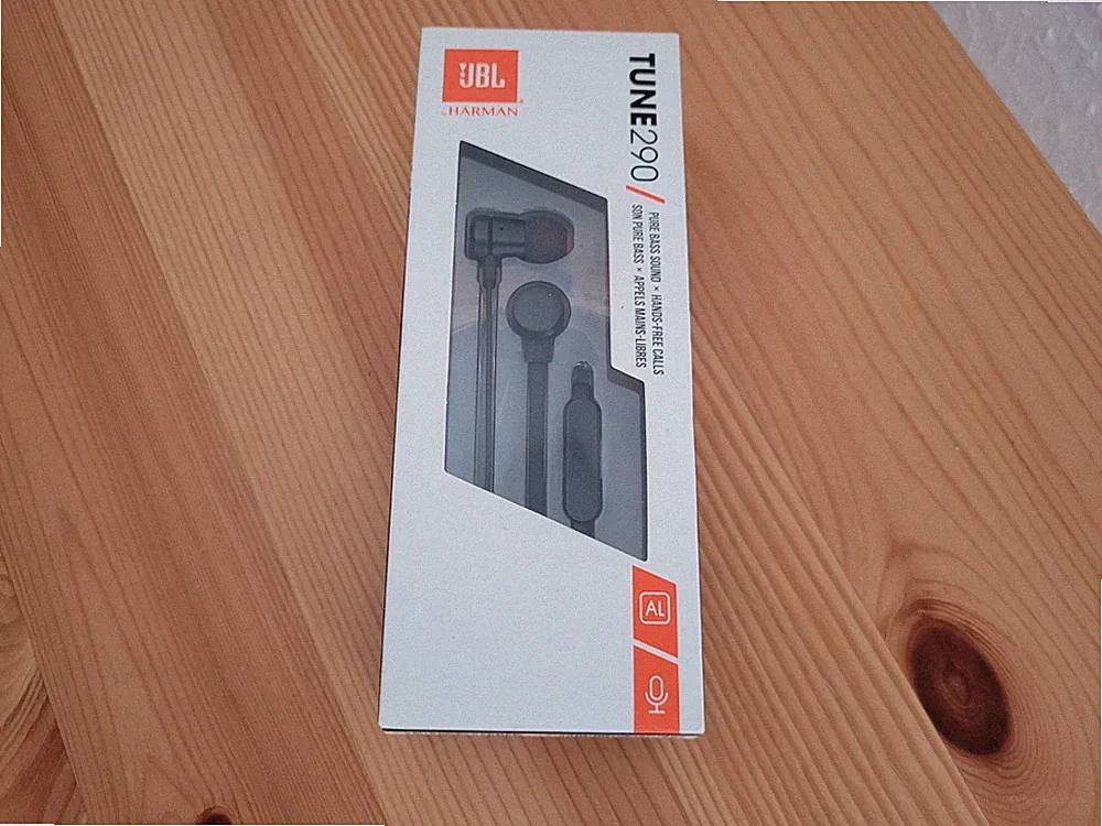 JBL Tune 290 In-ear Kopfhörer Schwarz NEU kabelgebunden #1