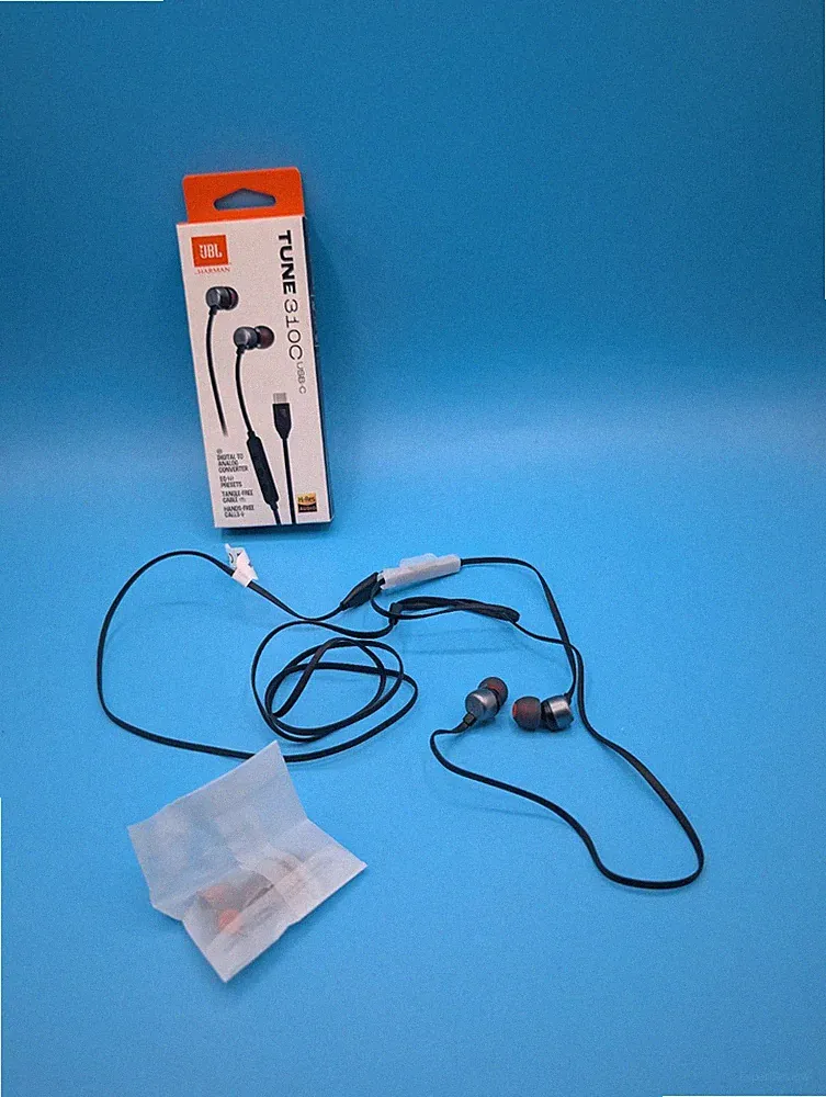 JBL Tune 310C USB Kopfhörer Schwarz