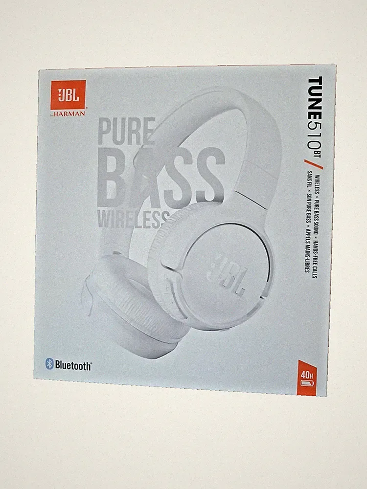 JBL Tune 510BT Bluetooth Kopfhörer - Weiß ⚪⚪⚪⚪🎧🎧🎧🎧