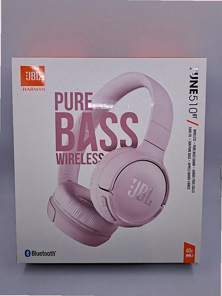 JBL Tune 510BT Bluetooth On-Ear Kopfhörer Wireless 40h Laufzeit Rosa_0,34_5