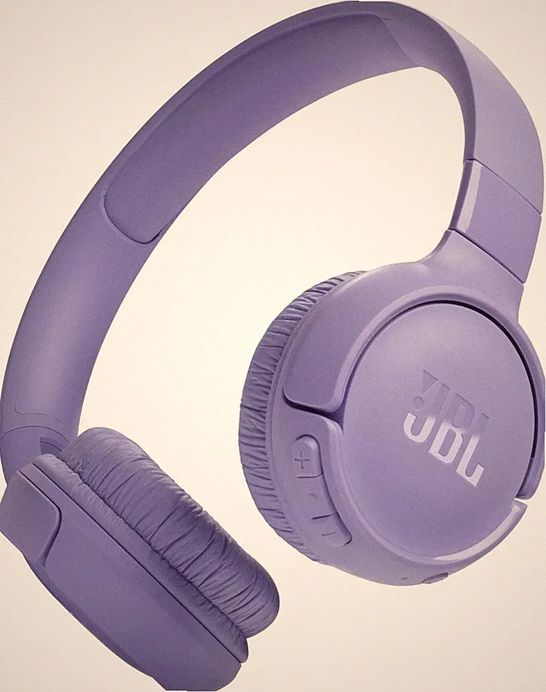 JBL Tune 520BT – Bluetooth Over-Ear Kopfhörer in Lila – Faltbare Headphone