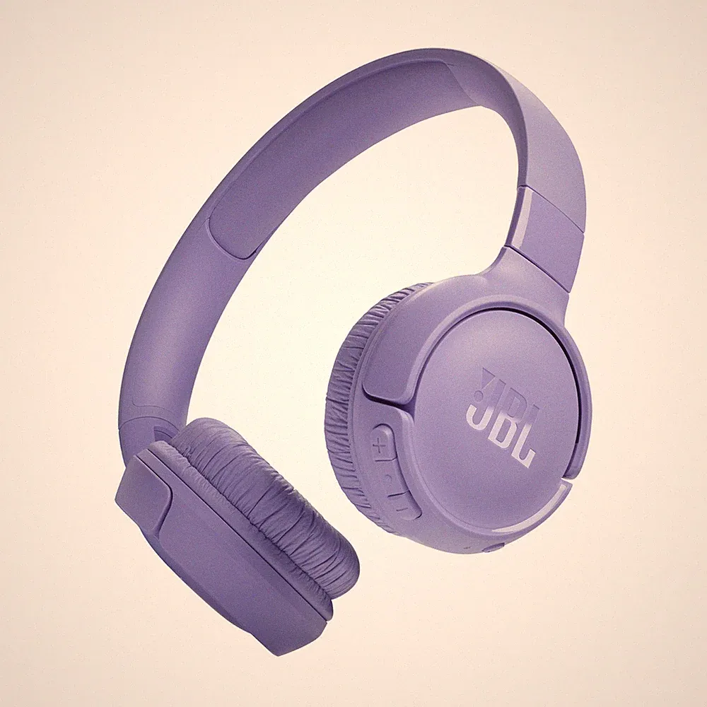 JBL Tune 520BT Kabellose On-Ear Kopfhörer Bluetooth 5.3 & Fast Charge Purple
