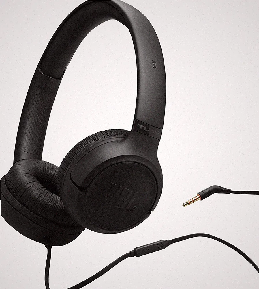 JBL TUNE 530 Schwarz OnEar kopfhörer mit 3,5mm Klinkenkabel Headset faltbar