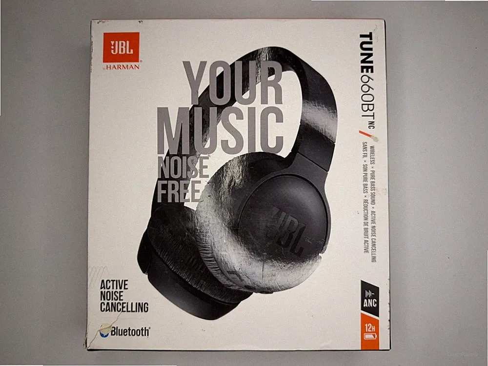 JBL Tune 660 BTNC On-Ear active Noise Cancelling Kopfhörer - JBL Pure Bass Sound