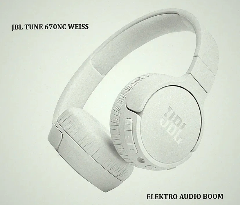 JBL TUNE 670NC WEISS BLUETOOTH KOPFHÖRER⚪⚪⚪🎧🎧🎶🎶⚪⚪