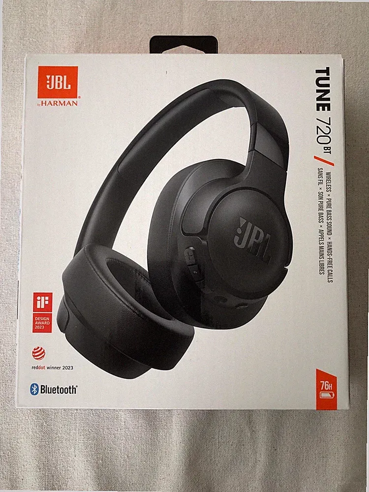 JBL Tune 720BT Bluetooth Over-Ear Kopfhörer Headset NEU | OVP