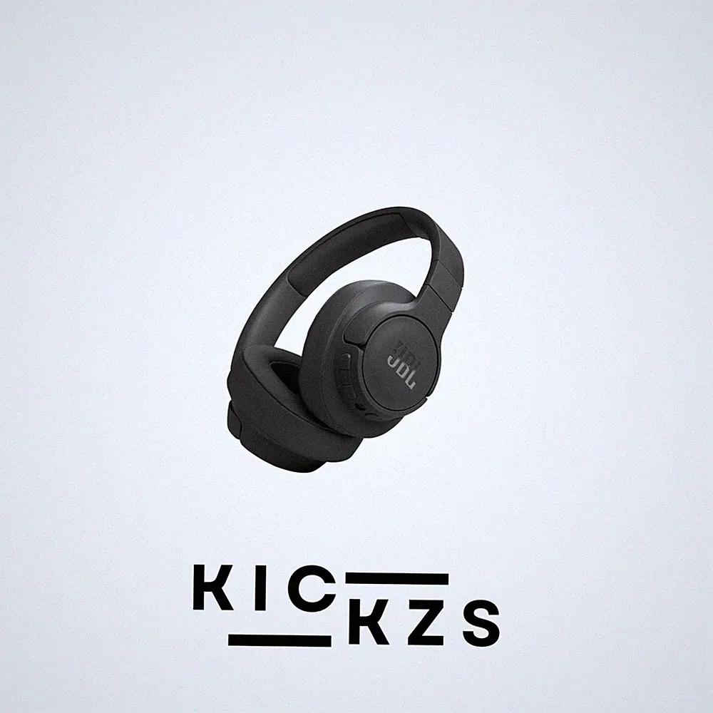 JBL Tune 770NC Bluetooth Over-Ear-Kopfhörer Schwarz, adaptive Noise-Cancelling