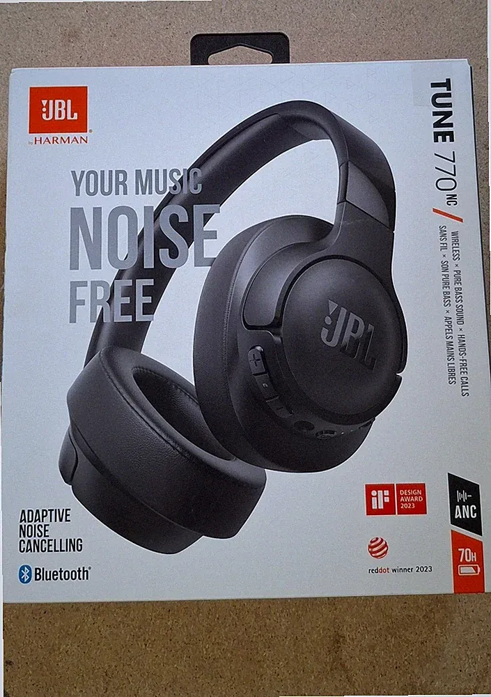 JBL Tune 770NC Kabellose Over-Ear Kopfhörer Geräuschunterdrückung