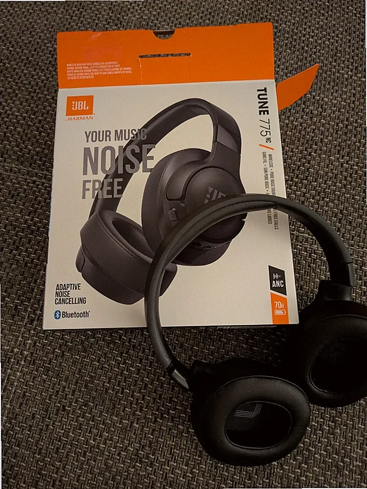 JBL Tune 775NC Wireless Kopfhörer Bluetooth Over-Ear ANC schwarz