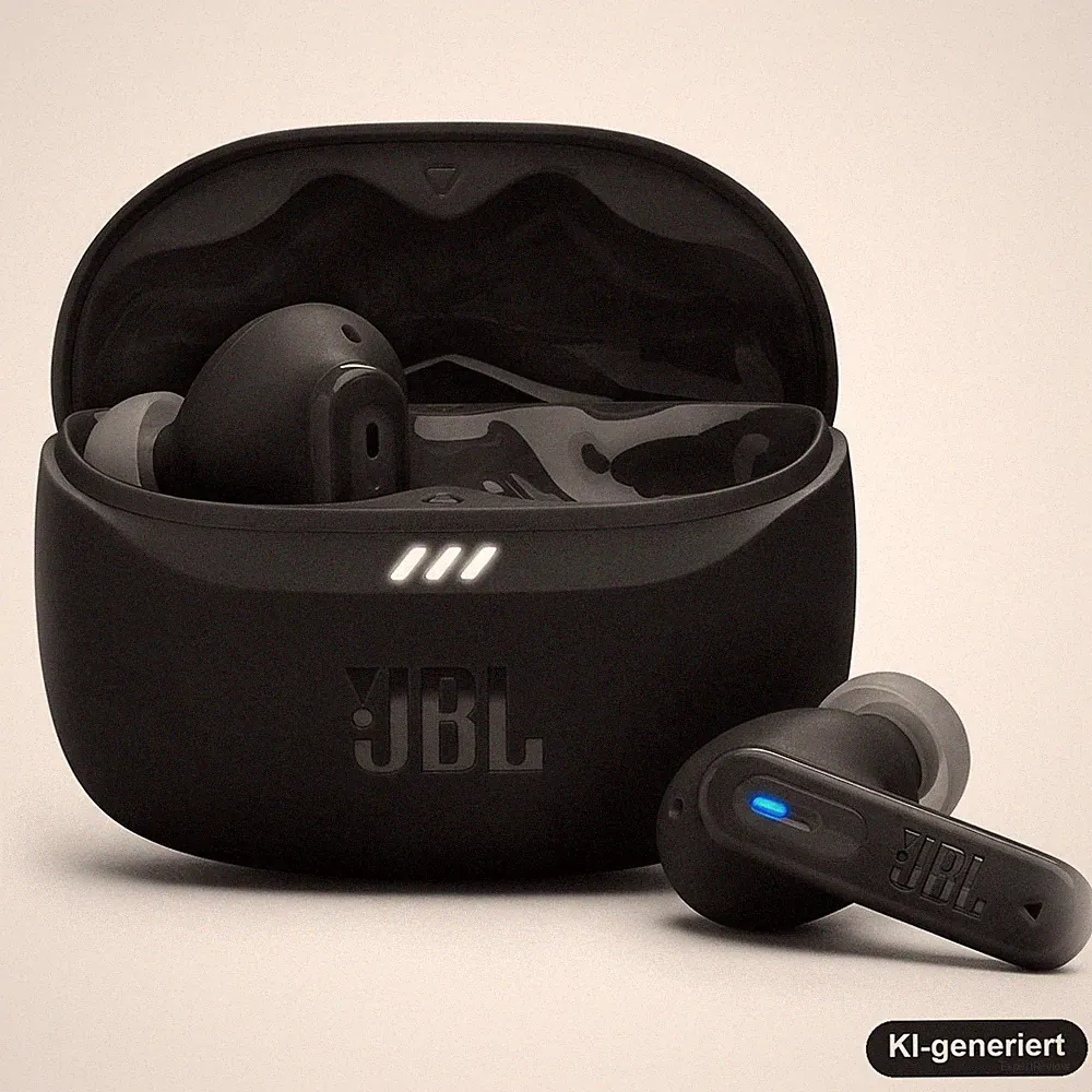 JBL Tune Beam 2 Kabellose Bluetooth In-Ear-Kopfhörer mit Noise-Cancelling und 48