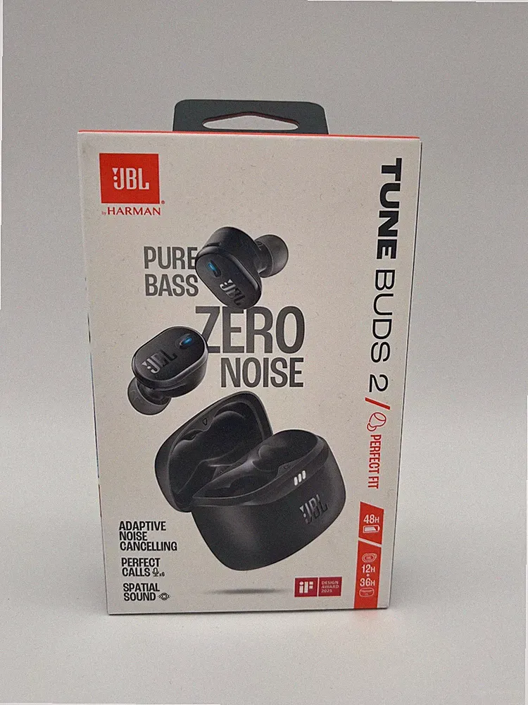 JBL Tune Buds 2 Bluetooth In-Ear Kopfhörer Schwarz - Neu