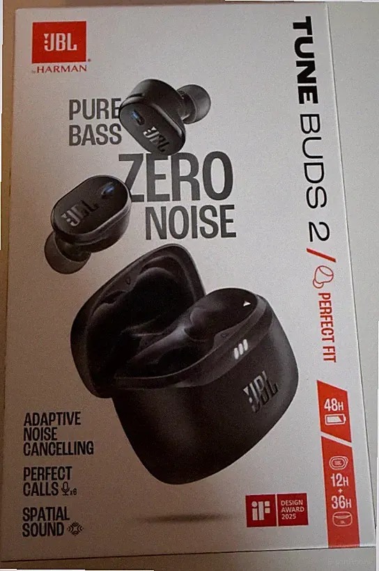 JBL Tune Buds 2, Kabellose Bluetooth-In-Ear-Ohrhörer Mit Noise-Cancelling, 48 H