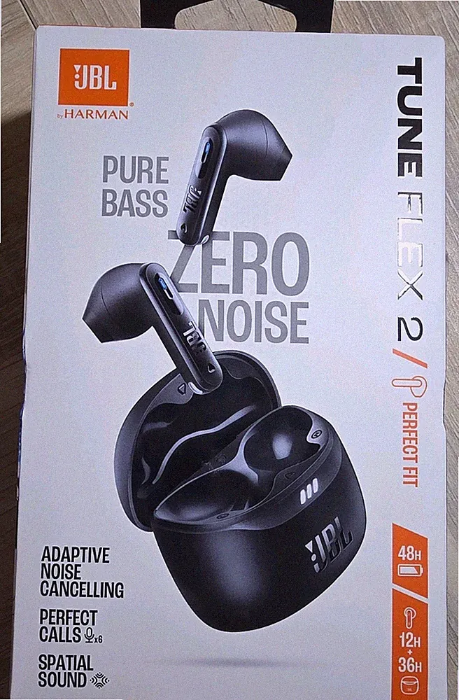 JBL Tune Flex 2 In-ear Kopfhörer Schwarz Headset Bluetooth True wireless