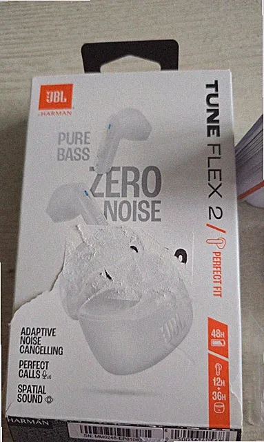 JBL Tune Flex 2, Kabellose Bluetooth-In-Ear-Ohrhörer Mit Noise-Cancelling, 48 H