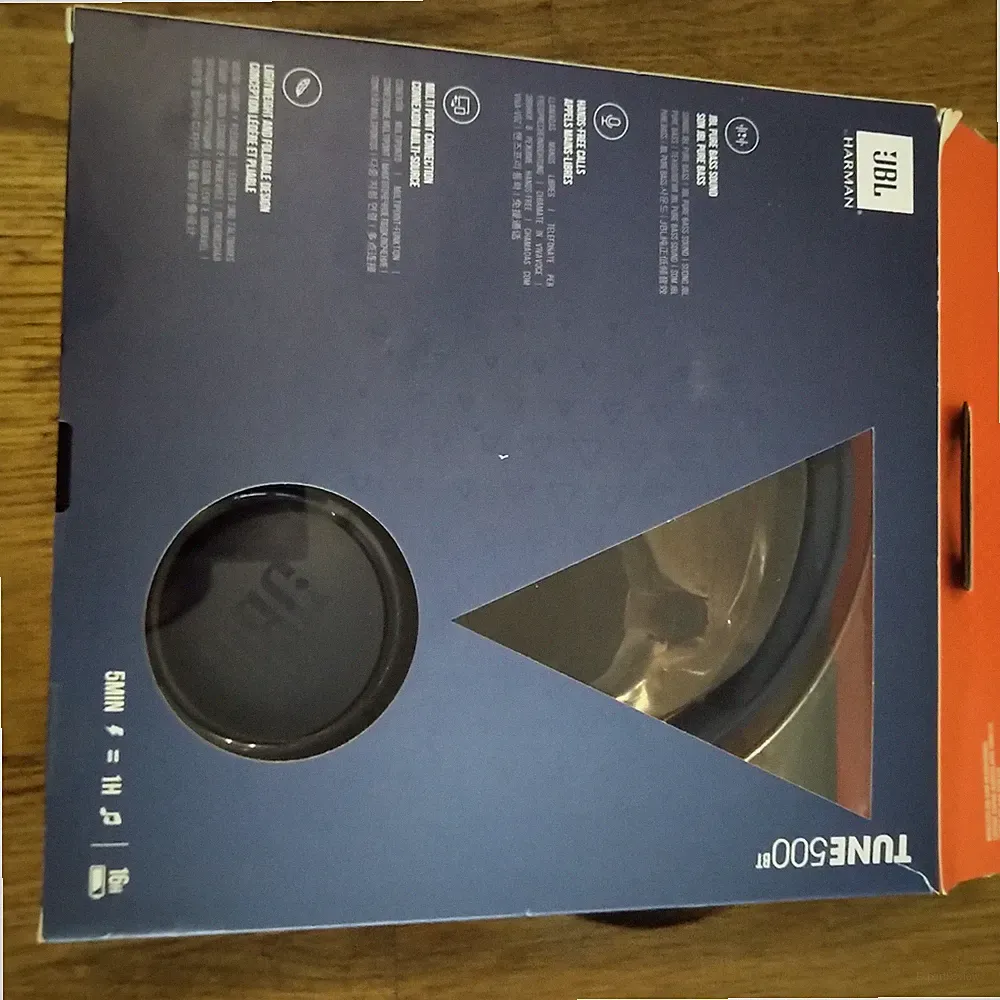 JBL TUNE500BT On-Ear Bluetooth Kopfhörer - Blau