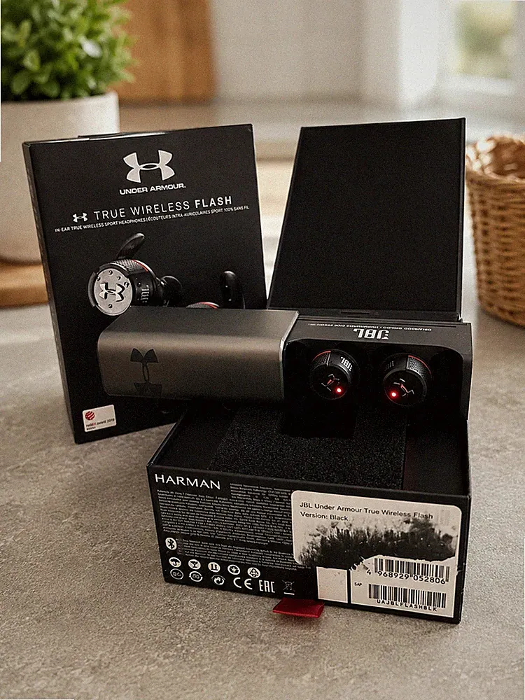 JBL Under Armour True Wireless Flash Bluetooth In-Ear Kopfhörer Sport Earbuds