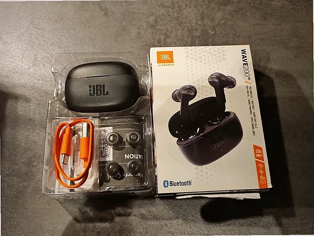 JBL Wave 200 TWS True-Wireless In-Ear Bluetooth-Kopfhörer (Modell 2022)