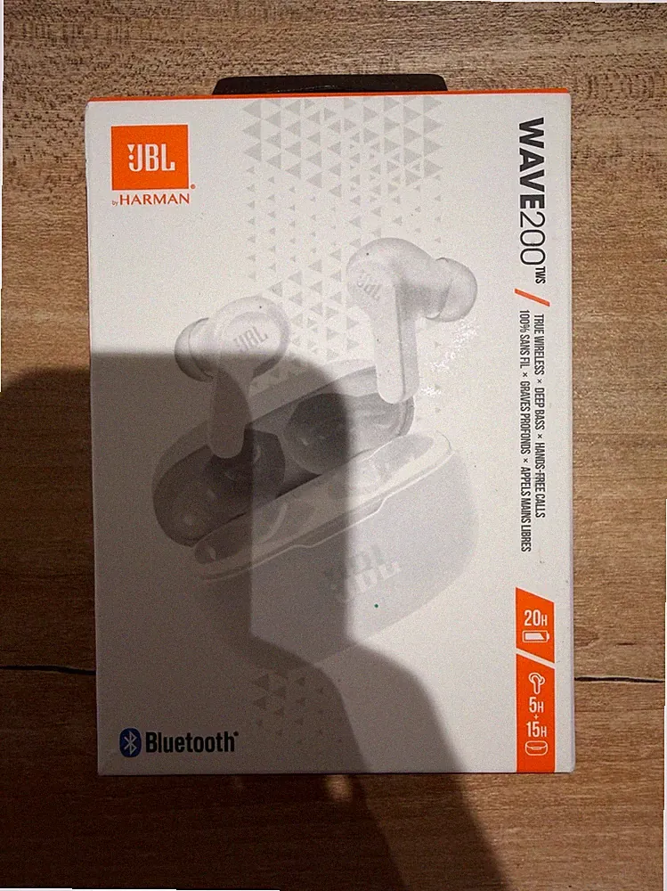 JBL Wave 200TWS Wireless In Ear Kopfhörer Bluetooth Weiß, JBL Wave 200 TWS