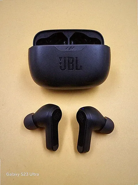 JBL Wave Beam schwarz Bluetooth In-Ear Earbuds IP54 USB-C Transparenzmodus